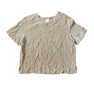 Sk & Company Short Sleeve  with Shoulder Buttons